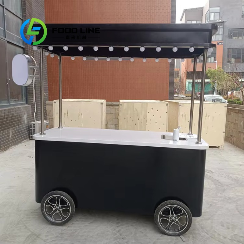 Coffee Equipment For Business - Мобильная тележка-киоск для кофе и мороженого