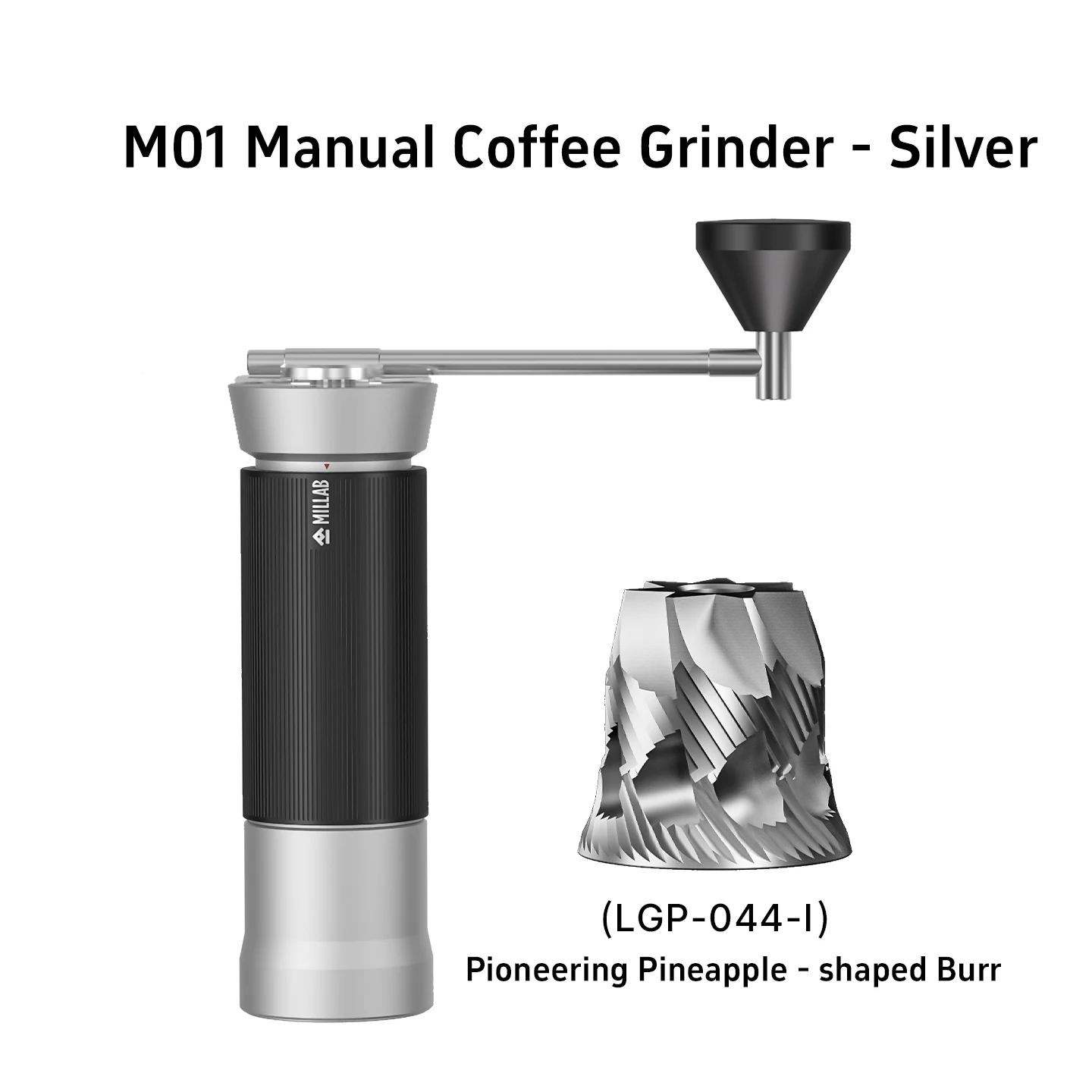 Coffee Equipment Pour Over - Кофемолка ручная TIMEMORE x MILLAB M01,