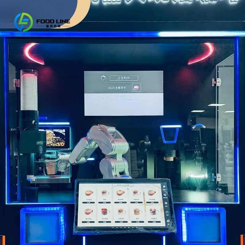 Индивидуальный 6-осевой роботи – обзор и цена Coffee Equipment Service